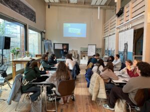 Schüler beim Projekttag "Tag von Potsdam". Foto: SGP