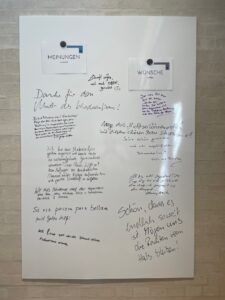 Besucher-Meinungen in der Zeit-Galerie